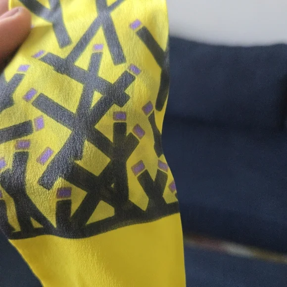 Dior Vintage Silk Choker Scarf - Picture 9 of 9